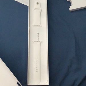 Apple Watch 42mm white sport watch bands